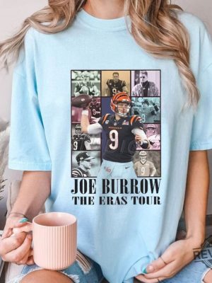 Joe Burrow The Eras Tour Shirt Vintage Joe Burrow Tshirt America Football Sweatshirt Football Fan Gifts Joe Burrow Hoodie New revetee.com 4