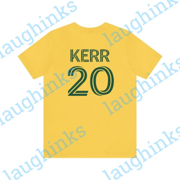 personalized matildas shirt kids adults matildas tshirt double sided custom name and number matildas shirts green and gold matildas kids shirt sam kerr shirt australia shirt laughinks.com 1