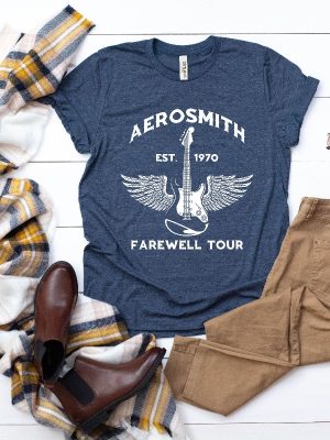 Aerosmith Farewell Tour Shirt Aerosmith Shirt Aerosmith Rock Music Shirt Aerosmith Logo Aerosmith Farewell Tour Presale Aerosmith Last Tour Aerosmith Black Crowes Tour 2023 Unique revetee.com 2