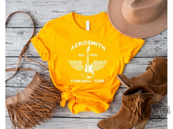 Aerosmith Farewell Tour Shirt Aerosmith Shirt Aerosmith Rock Music Shirt Aerosmith Logo Aerosmith Farewell Tour Presale Aerosmith Last Tour Aerosmith Black Crowes Tour 2023 Unique revetee.com 3