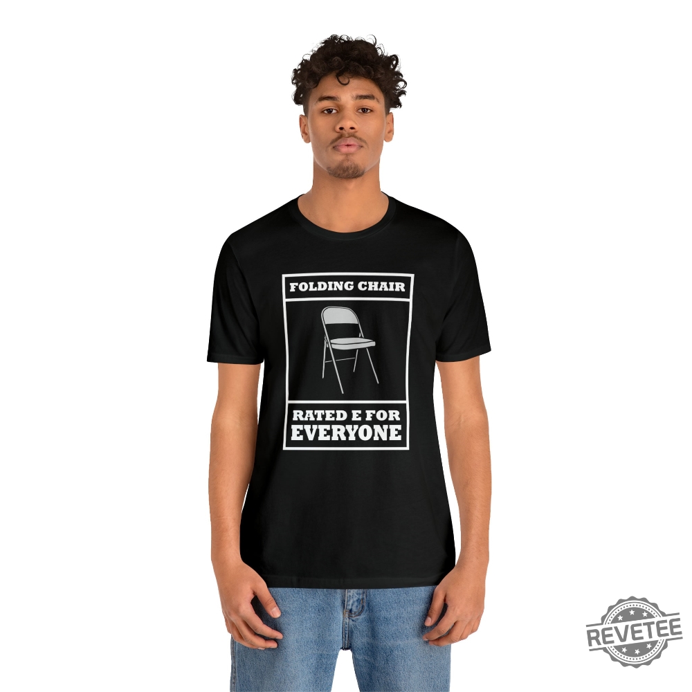 Folding Chair Rated R Shirt Detroit Folding Chair Fight Detroit Chair Fight The Chair Story Of The Montgomery Brawl Sunflow Beach Chair Folding Chair Memes Chair Meme 2023 New