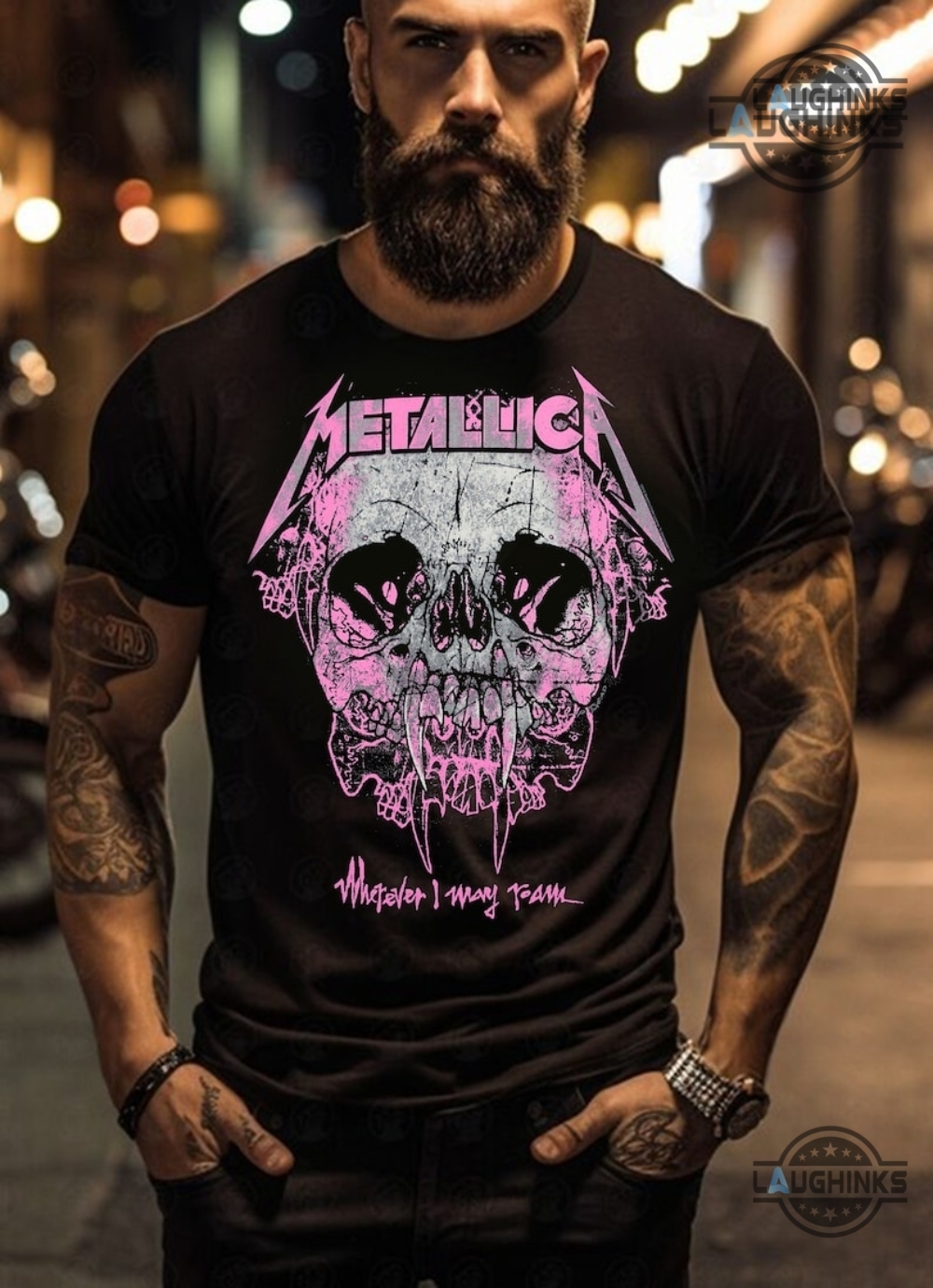 Metallica Clothes for Kids- T-shirt Scary Guy