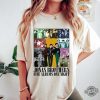 Retro Jonas Brothers The Eras Tour Shirt Jonas Brothers Shirt Jonas Brother Merch Joe Jonas Homage Shirt Five Albums One Night Tour Tee Unique revetee.com 3