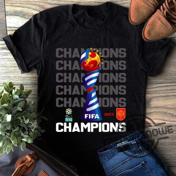 Womens World Cup Champions Shirt 2023 Champions Spain Womens World Cup 2023 Shirt Spain Champions Shirt 2023 World Cup Champions Shirt trendingnowe.com 1