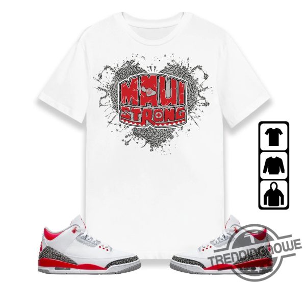 Maui Strong Shirt Fundraiser Maui Wildfire Relief Support for Hawaii Fire Victims Support Maui Strong Lahaina Shirt Lahaina Strong Shirt trendingnowe.com 1