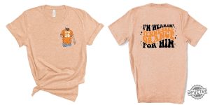 Im Wearin Tennessee Orange For Him Tshirt Tennessee Orange Tee Cowgirl Shirt Tennessee Orange For Him Shirt Country Music Tee Megan Moroney Tennessee Orange Lyrics New revetee.com 3