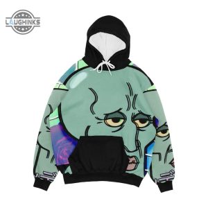 handsome squidward cosplay all over printed squidward costume kid adult squidward spongebob halloween costume squidward handsome devil sweatshirt laughinks.com 4