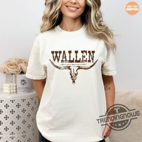 Morgan Wallen Shirt Wallen Shirt Country Music Shirt Western Graphic Cowboy Shirt Rodeo Shirt Morgan Wallen Braves Shirt trendingnowe.com 1