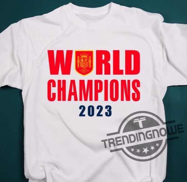 Women World Cup Champions Shirt 2023 Spain Champions Shirt Womens World Cup Spain Shirt Champions Shirt trendingnowe.com 1