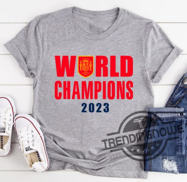 Women World Cup Champions Shirt 2023 Spain Champions Shirt Womens World Cup Spain Shirt Champions Shirt trendingnowe.com 2