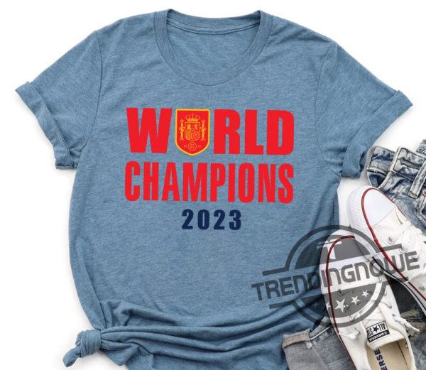 Women World Cup Champions Shirt 2023 Spain Champions Shirt Womens World Cup Spain Shirt Champions Shirt trendingnowe.com 4