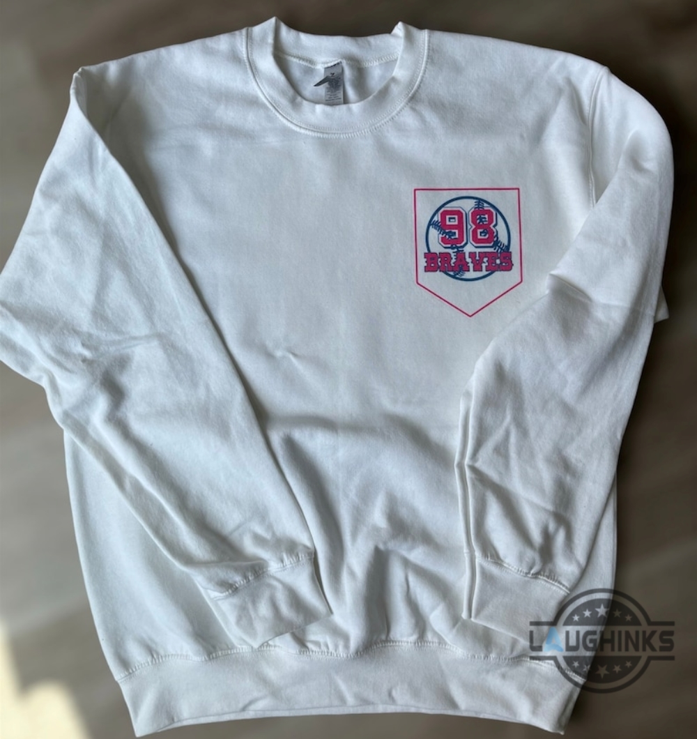 98 Braves Sweatshirt Double Sided 98 Braves Morgan Wallen Tshirt Morgan  Wallen 98 Brave Shirt Morgan Wallen Sweatshirt Morgan Wallen Braves Shirt -  Laughinks