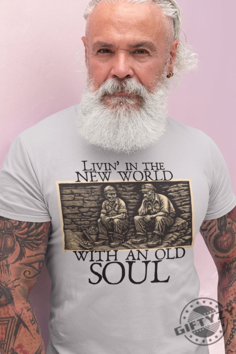 Living In The New World With An Old Soul Shirt Rich Men North Of Richmond Shirt America First Usa Oliver Anthony Shirt