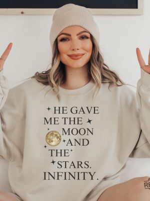 He Gave Me The Moon And Stars Infinity Sweatshirt Cousin Beach Sweatshirt Conrad The Summer I Turned Pretty Team Jeremiah Shirt Team Jeremiah Or Conrad Team Conrad Shirt New revetee.com 3