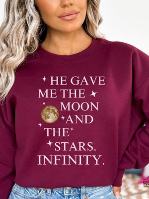 He Gave Me The Moon And Stars Infinity Sweatshirt Cousin Beach Sweatshirt Conrad The Summer I Turned Pretty Team Jeremiah Shirt Team Jeremiah Or Conrad Team Conrad Shirt New revetee.com 4