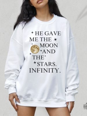 He Gave Me The Moon And Stars Infinity Sweatshirt Cousin Beach Sweatshirt Conrad The Summer I Turned Pretty Team Jeremiah Shirt Team Jeremiah Or Conrad Team Conrad Shirt New revetee.com 6