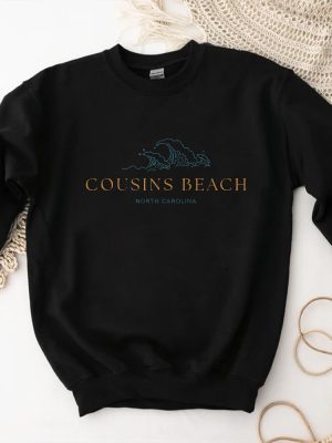 Cousins Beach Crewneck Sweatshirt Trendy Summer Cousins Beach North Carolina Sweatshirt Cousins Beach Sweatshirt revetee.com 4