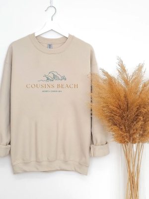 Cousins Beach Crewneck Sweatshirt Trendy Summer Cousins Beach North Carolina Sweatshirt Cousins Beach Sweatshirt revetee.com 6