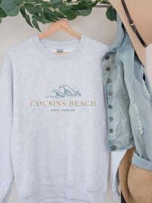 Cousins Beach Crewneck Sweatshirt Trendy Summer Cousins Beach North Carolina Sweatshirt Cousins Beach Sweatshirt revetee.com 7