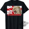 Lioness Shirt 2023 England Womens World Cup Shirt Lionesses Roaring Lioness England Flag Claw Marks T Shirt trendingnowe.com 1 1