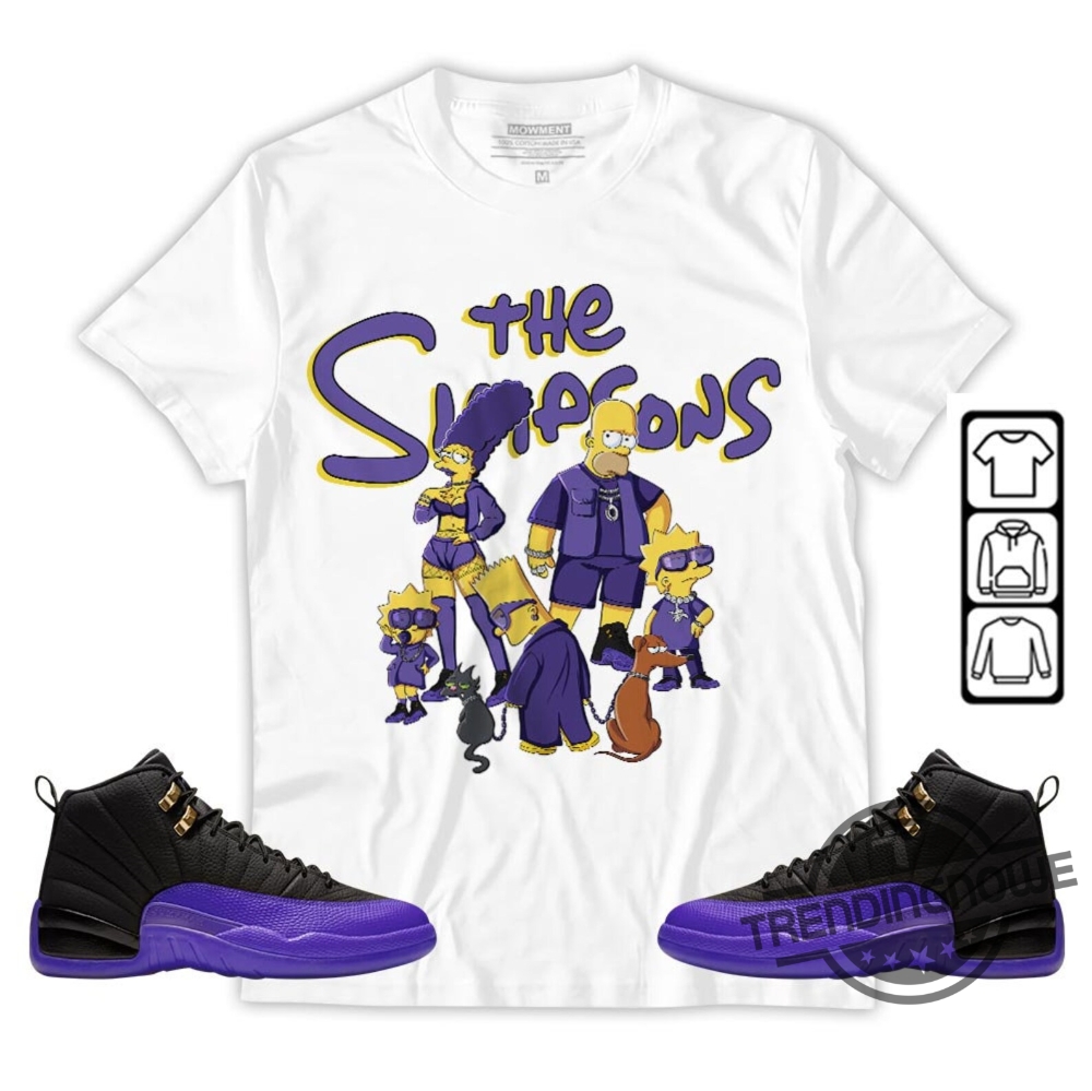 Jordan 12 Field Purple Shirt Jordan Box Unisex Shirt To Match