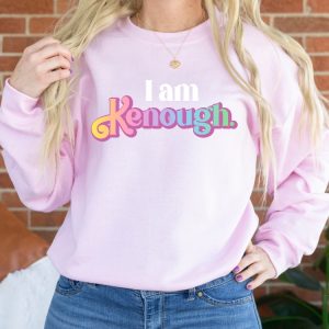 I Am Kenough Tiedye Shirt Barbi Movie Hoodie Kenergy Hoodie Ive Had Kenough I Am Kenough Tshirt I Am Kenough Logo I Am Enough Shirt I Am Kenough Barbie Barbiheimer New revetee.com 3