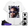 Jordan 12 Field Purple Shirt Young Head Shirt To Match Sneaker trendingnowe.com 1