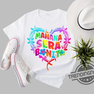 Karol G Shirt Manana Sera Bonito Corazon de Puas Colores La Bichota Shirt trendingnowe.com 2