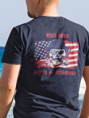 Patriotic Tee Goochland Cow Shirt Rich Men North Of Richmond Oliver Anthony Lyrics Goochland Shirt Oliver Anthony Richmond Song Lyrics Shirt Unique Country Song revetee.com 3