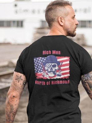 Patriotic Tee Goochland Cow Shirt Rich Men North Of Richmond Oliver Anthony Lyrics Goochland Shirt Oliver Anthony Richmond Song Lyrics Shirt Unique Country Song revetee.com 4