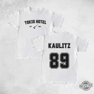 Tokio Hotel Kaulitz 89 Shirt Tokio Hotel Merch Tokio Hotel Concert Shirt Tokio Hotel Durch Den Monsun Shirt New revetee.com 3