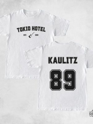 Tokio Hotel Kaulitz 89 Shirt Tokio Hotel Merch Tokio Hotel Concert Shirt Tokio Hotel Durch Den Monsun Shirt New revetee.com 3