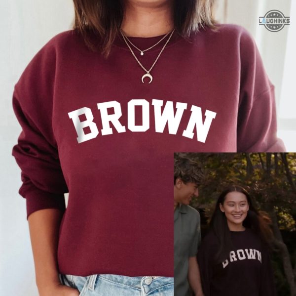 brown university sweatshirt the summer i turned pretty season 2 brown university hoodie tsitp university of brown t shirt brown college tshirt team conrad shirt laughinks.com 1