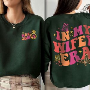 In My Wifey Era Shirt Its Giving Wifey Shirt Bride Shirt Engagement Gift For Her Gift For Wife Funny Wife Shirt Bachelorette Shirt Unique revetee.com 2
