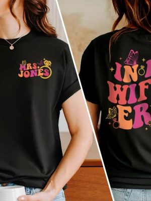 In My Wifey Era Shirt Its Giving Wifey Shirt Bride Shirt Engagement Gift For Her Gift For Wife Funny Wife Shirt Bachelorette Shirt Unique revetee.com 8