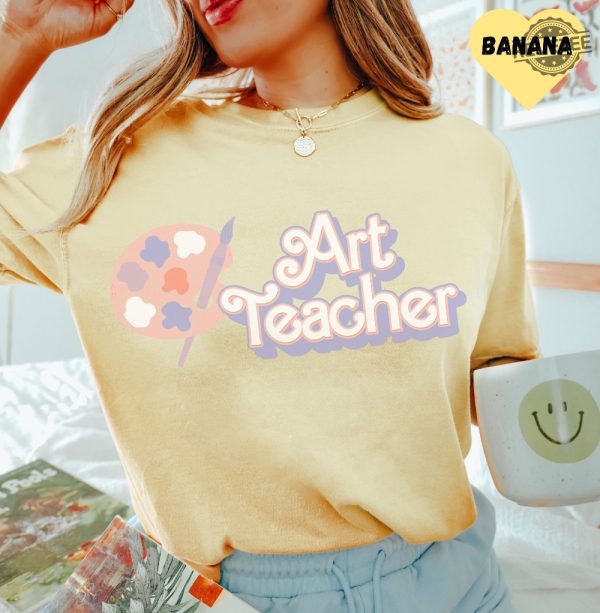 Art Teacher Tshirt For Art Teacher Gift Art Teacher Shirt For Women Artist Shirt Gift For Artist Teacher Appreciation Gift The Arty Teacher Teacher Halloween Shirt Red Teacher Shirt New revetee.com 2