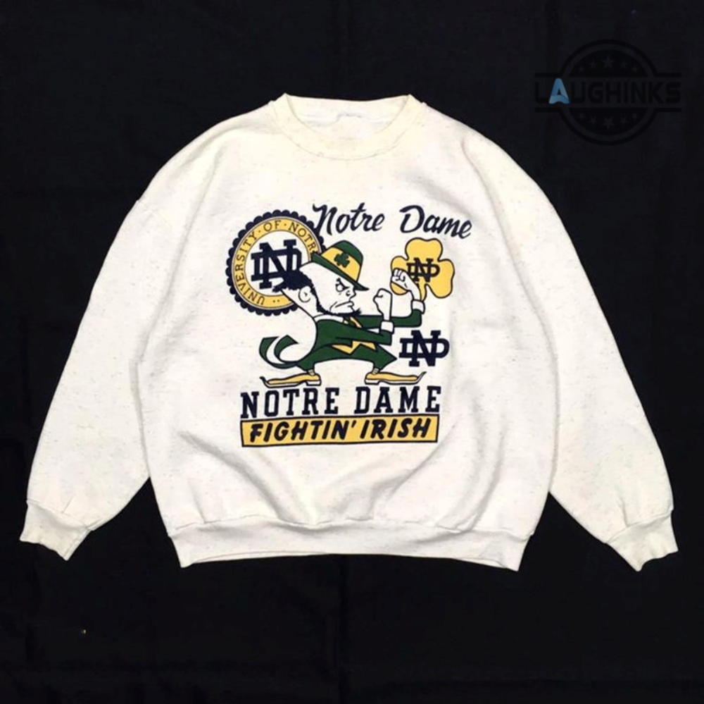 Notre dame best sale crewneck vintage