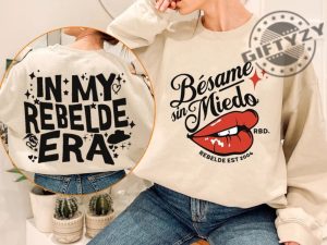 Besame Sin Miedo Rbd Soy Rebelde Tour 2023 Shirt Generacion Rebelde World Tour Tshirt Rebelde Merch Hoodie Gift For Fan Sweatshirt giftyzy.com 2 1