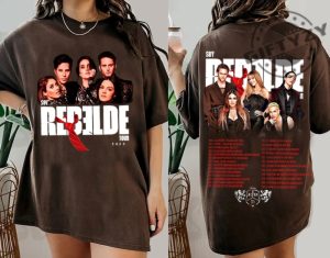 Rbd Touring Shirt Rbd Double Sides Concert Tshirt Trending Sweatshirt Soy Rebelde Tour 2023 Hoodie giftyzy.com 3 1