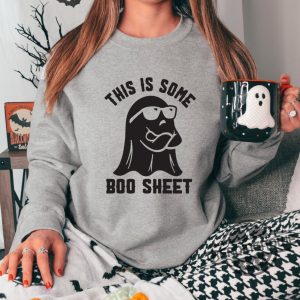 This Is Some Boo Sheet Shirt Ghost Sweatshirt Boo Ghost Shirt Funny Halloween Shirt Spooky Season Shirt trendingnowe.com 2