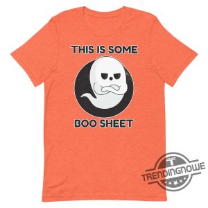 This Is Some Boo Sheet Shirts Cute Ghost Shirt Funny Halloween Tshirt Spooky Season Shirt trendingnowe.com 1