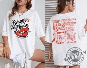 Besame Sin Miedo Rbd Soy Rebelde Tour 2023 Shirt Generacion Rebelde World Tour Sweatshirt Rebelde Merch Gift For Fan Graphic Tee giftyzy.com 2