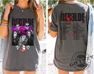 Soy Rebelde Tour 2023 2 Sides Shirt Rebelde Tour Shirt 2023 Rbd Touring Shirt Rbd Fans Sweatshirt Rbd Logo Tee Rebelde Fans Gift giftyzy.com 4