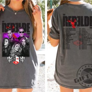 Soy Rebelde Tour 2023 2 Sides Shirt Rebelde Tour Shirt 2023 Rbd Touring Shirt Rbd Fans Sweatshirt Rbd Logo Tee Rebelde Fans Gift giftyzy.com 4