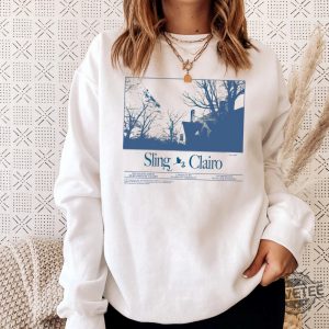 Clairo Sling Merch Shirt Clairo European Tour 2022 Clairo North Amerian Tour 2022 Phoebe Bridgers Merch Phoebe Bridgers Bday Phoebe Bridgers Shirt Phoebe Bridgers Hoodie New revetee.com 3