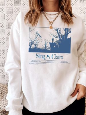 Clairo Sling Merch Shirt Clairo European Tour 2022 Clairo North Amerian Tour 2022 Phoebe Bridgers Merch Phoebe Bridgers Bday Phoebe Bridgers Shirt Phoebe Bridgers Hoodie New revetee.com 3