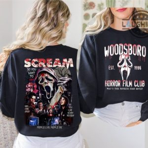 scream sweatshirt double sided woodsboro scream shirts scream movie shirt ghostface shirt ghostface killah sweatshirt mens womens adults kids halloween shirts laughinks.com 3