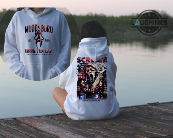 scream sweatshirt double sided woodsboro scream shirts scream movie shirt ghostface shirt ghostface killah sweatshirt mens womens adults kids halloween shirts laughinks.com 4