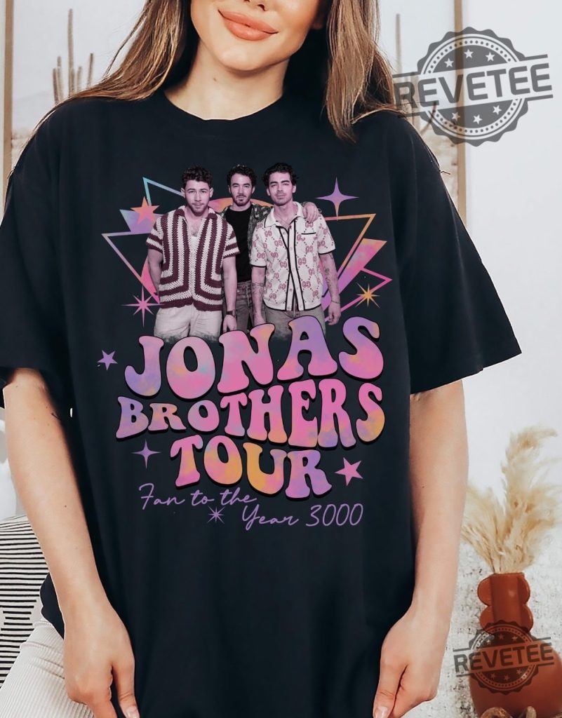 Jonas Brother In Pink Shirt Jonas Brothers Merch Tour I Love Hot Dads Sweatshirt Jonas Brothers Boston Jonas Brothers The Tour Setlist Jonas Brothers The Tour Merch New revetee.com 1