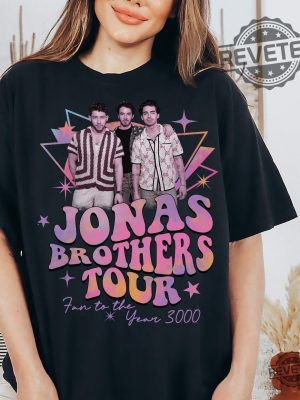 Jonas Brother In Pink Shirt Jonas Brothers Merch Tour I Love Hot Dads Sweatshirt Jonas Brothers Boston Jonas Brothers The Tour Setlist Jonas Brothers The Tour Merch New revetee.com 2